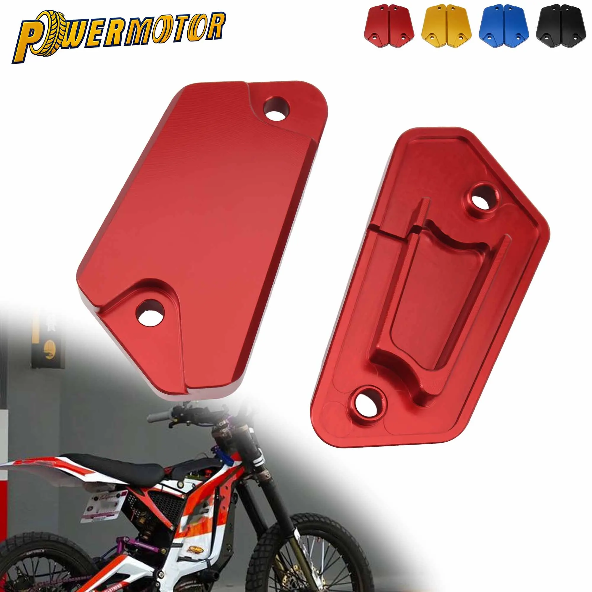 

Electric Motorcycle E-bike Left Right Brake Reservoir Cap Aluminum Accessories For Surron Sur-Ron Light Bee S X Segway X160 X260