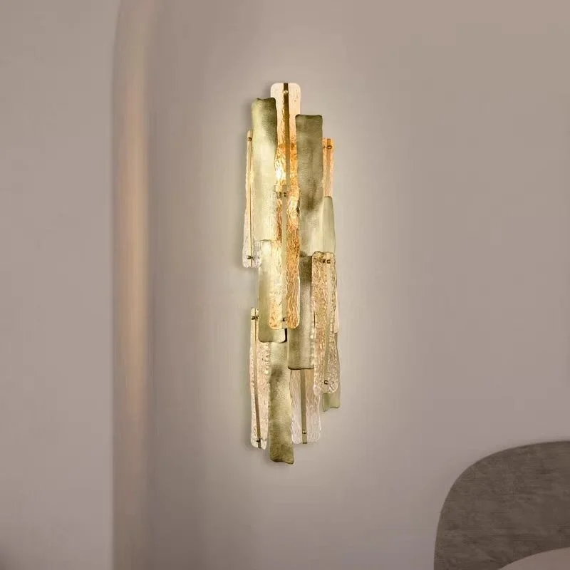 Textured Understated Luxury Emphasizes Gold Metal Craftsmanship Glass Ceiling Lights Elegant
