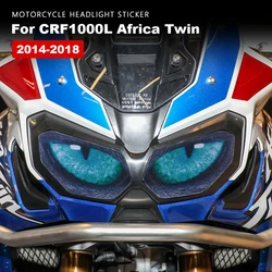 Headlight Sticker Waterproof Motorcycle Decals PVC Stickers for Honda Africa Twin 1000 CRF1000 CRF 1000 L 2014-2018 Accessories