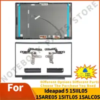 Cubierta trasera/bisel para Ideapad 5 15IIL05 15ARE05 15ITL05 15ALC05 bisagras para cubierta superior de portátil nueva pieza reemplazar reparación de Metal 15,6 pulgadas