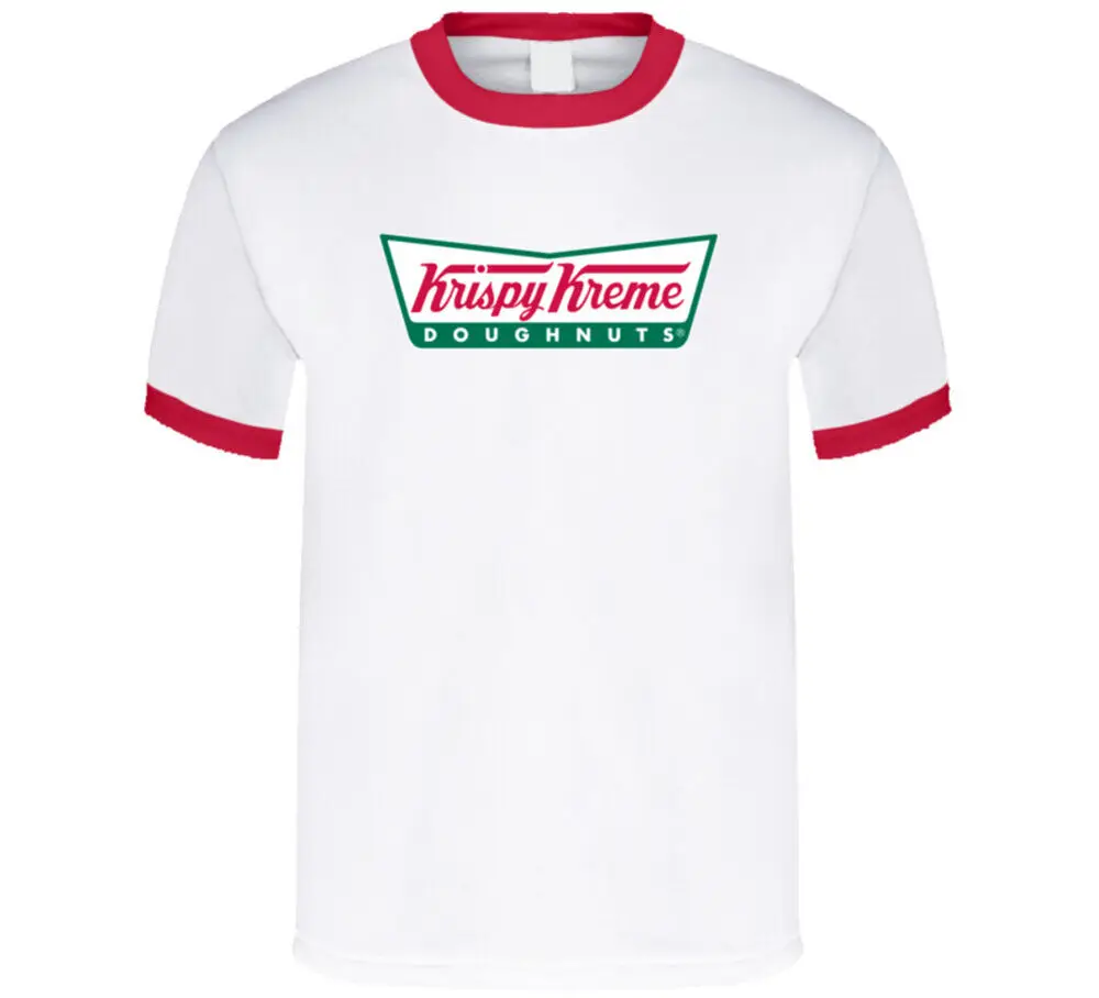 

Krispy Kreme Doughnuts Logo Tshirt Tees Cotton Luxury brand vintage oversized