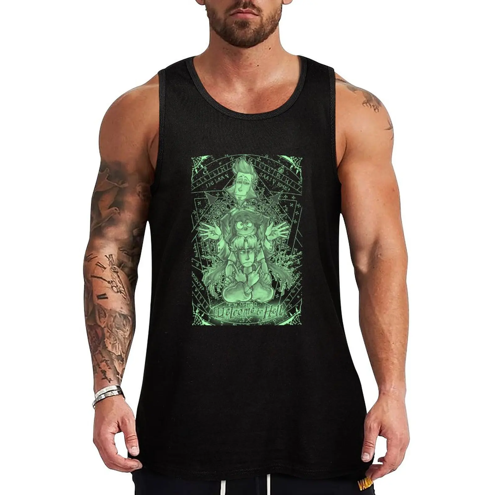 W2H - Hierarchy Tank Top Men's t-shirts Gym wear