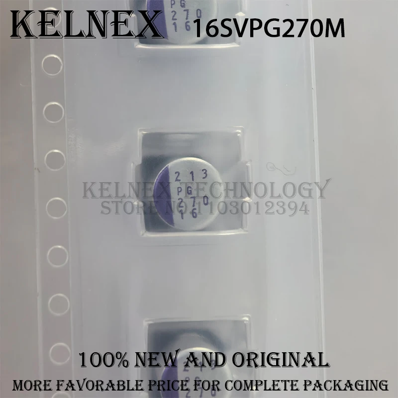 10pcs 16SVPG270M SMD solid-state capacitor