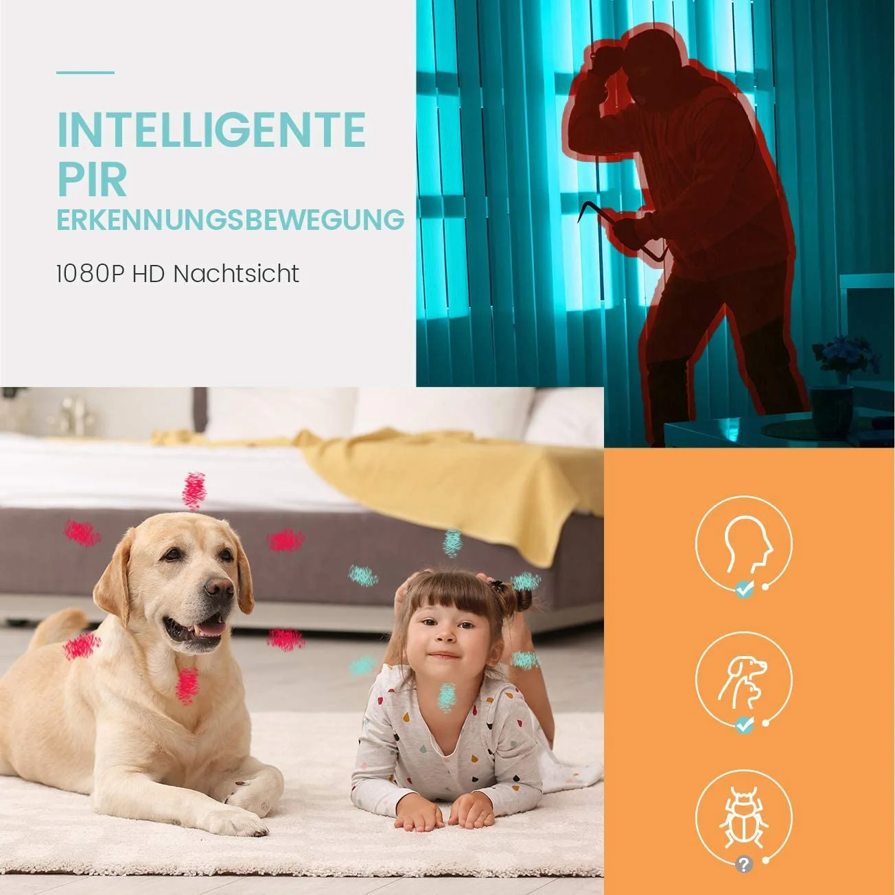 ABFN-камера безопасности с низким энергопотреблением, 100% беспроводная сеть, облачное хранилище ночного видения с аккумулятором, для домашнего офиса