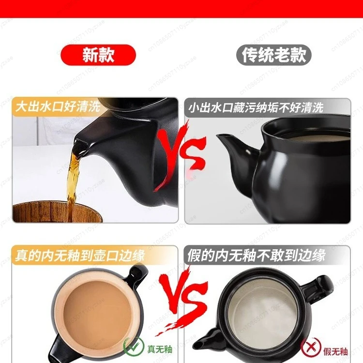 Boil medicine  soup dual-purpose household frying pan traditional Chinese medicinE cooking Medicine pot casserole mediciNe jar