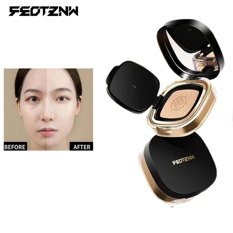 Feotznw Flawless Skin Beauty Makeup Holding Air Cushion CC Cream Concealer Moisturizing Liquid Foundation Facial Makeup