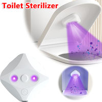 Toilet Sterilization Lamp UVC UV Portable Mini Sterilization Lamp LED Toilet Bowl Light USB Rechargeable Ultraviolet Sterilizer