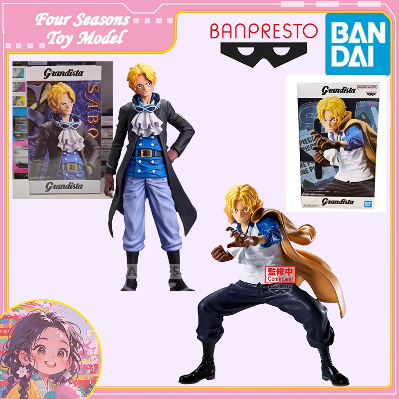 

Fast Shipping Bandai Anime ONE PIECE BANPRESTO Grandista SABO Original Model Toys Action Figure Collectible Ornaments Children
