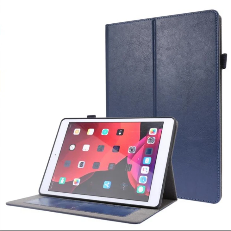 Para Ipad 2018/2020 Funda para tableta Funda protectora de 12,9 pulgadas Funda protectora de cuero de goma suave Tpu