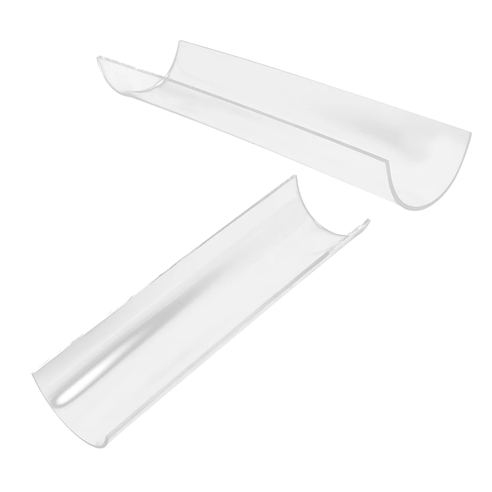 

2Pcs Cake Stand Acrylic U shaped Bracket Transparent Baking Mold 8 6cm 9 8cm Swiss Roll Mold Kitchen Baking Tool Cake Roll