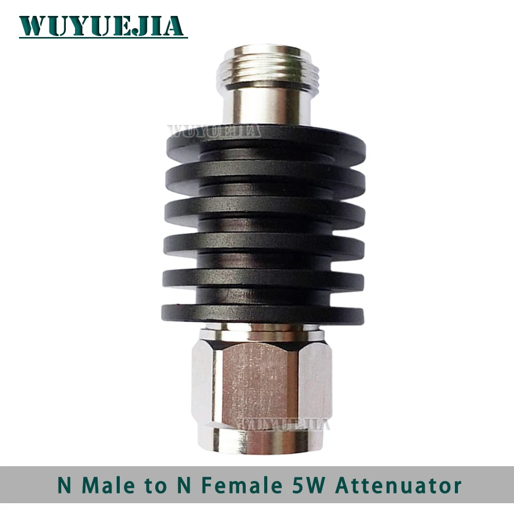 5W DC-3Ghz/4Ghz N Type Attenuator N Male to Female RF coaxial Power plug Male to jack Female 50ohm 1/2/3/5/6/10/15/20/30db/40db