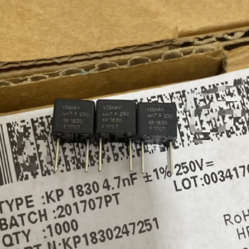 

2PCS 4.7NF 250V Film Capacitor 250V 4.7NF 4N7 1% 1830
