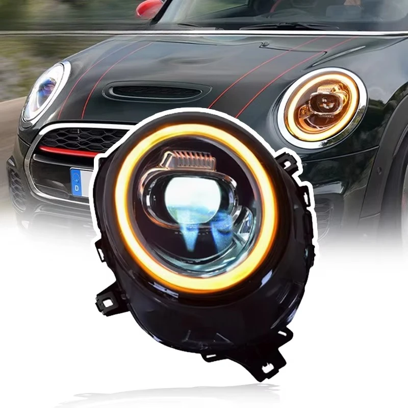 Styling Mini F56 Headlamp 2014-2019 F54 F55 F56 F57 Hair Diode Headlamp DRL Head Lamp Hair Diode Projector Beam Accessories