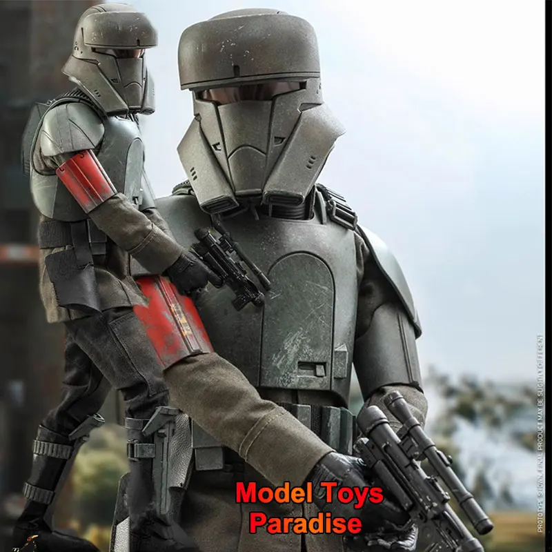 Originele Hot Toys TMS030 1/6 Collectible Transport Storm Troepen De Mandalorian 12 inch Soldaat Action Figure Model Fans Geschenken