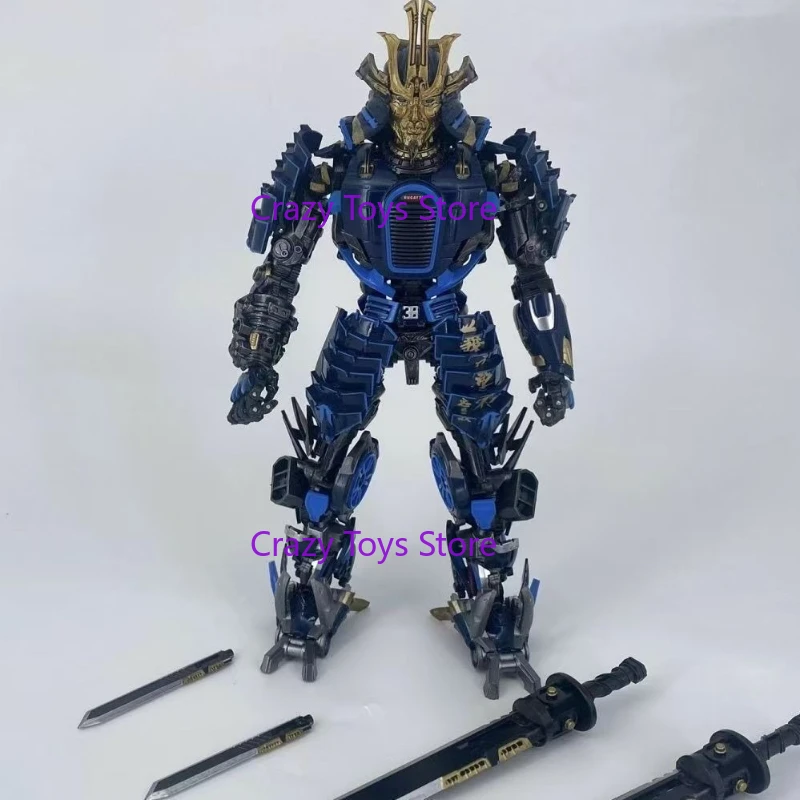 재고 있음 LK-01 변신 장난감 블루 워리어 LK 드리프트 DLX 스케일 LK01 하이쿠 드리프트 세 가지 형태 영화 시리즈 액션 피규어
