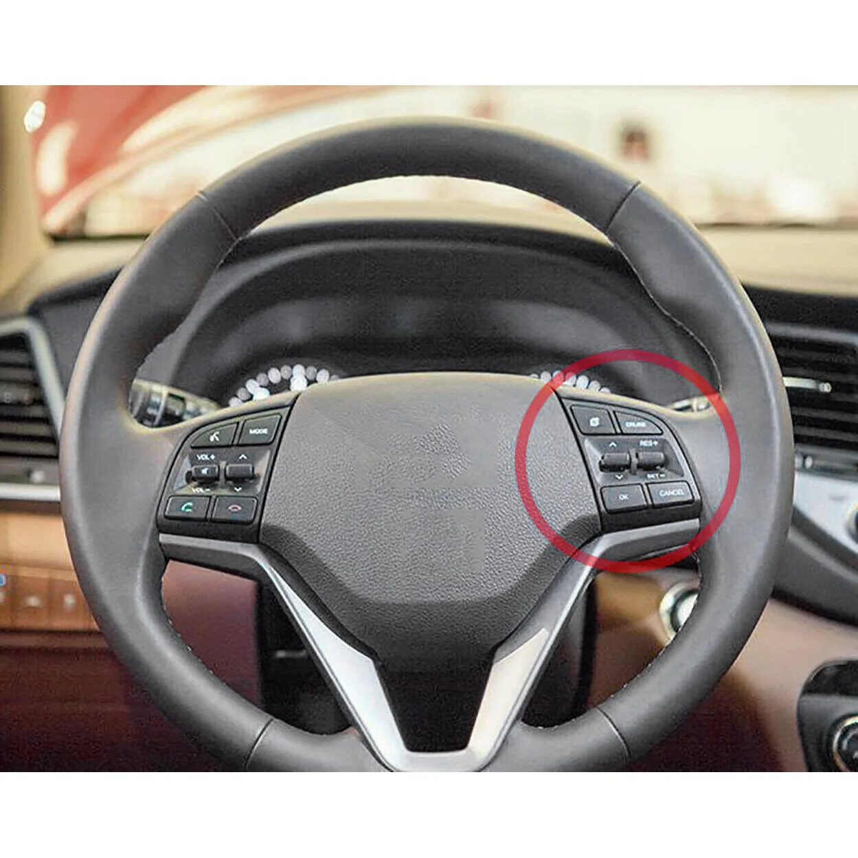 Interruptor de Control de crucero para volante de coche, interruptor de Control de velocidad RH para Hyundai Tucson 2016-2018 96720-D32004X