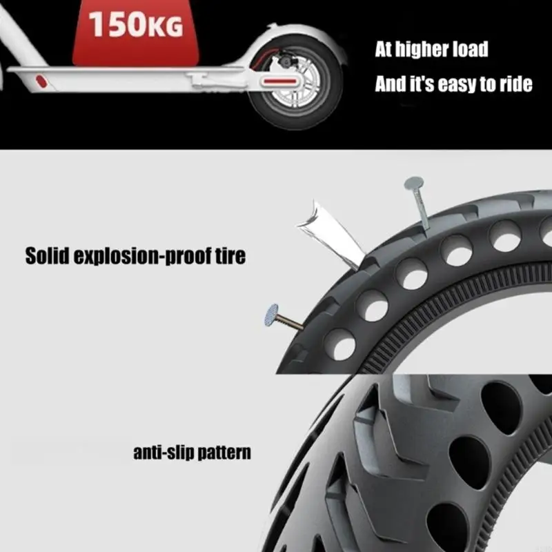 

8,5x2 Scooter Tire непневматическая конструкция Antipl Slip Высокая долговечность резины