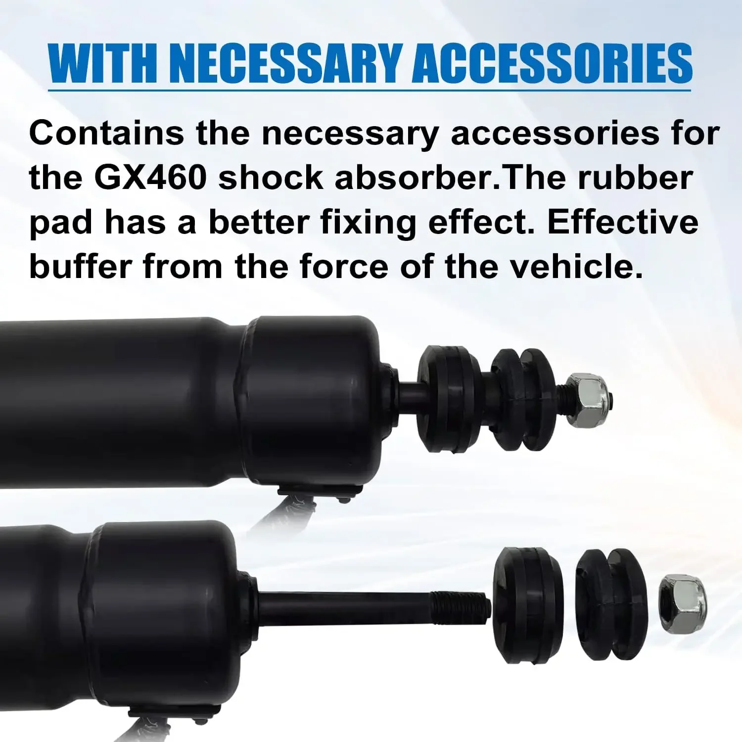 48530-69535 Pair Rear Shock Absorber for Toyota Land Cruiser Prado 150&Lexus GX460 2010-2017 48530-69535 48510-60190