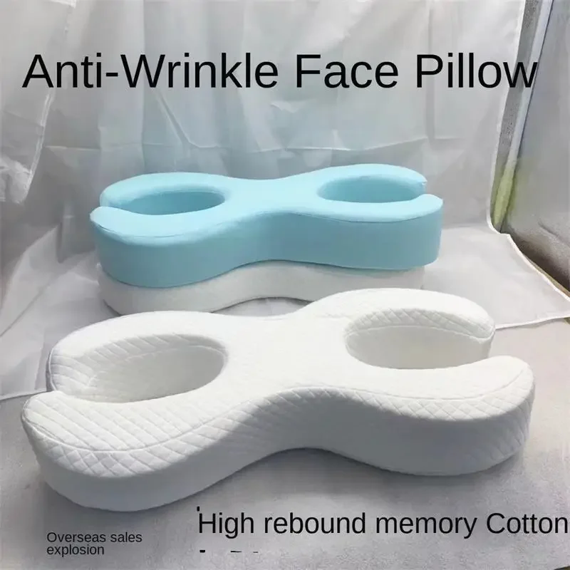 Side sleeping pillow beauty, improves wrinkles, prevents neck wrinkles, protects eyes, ears, and face, does not compress ears