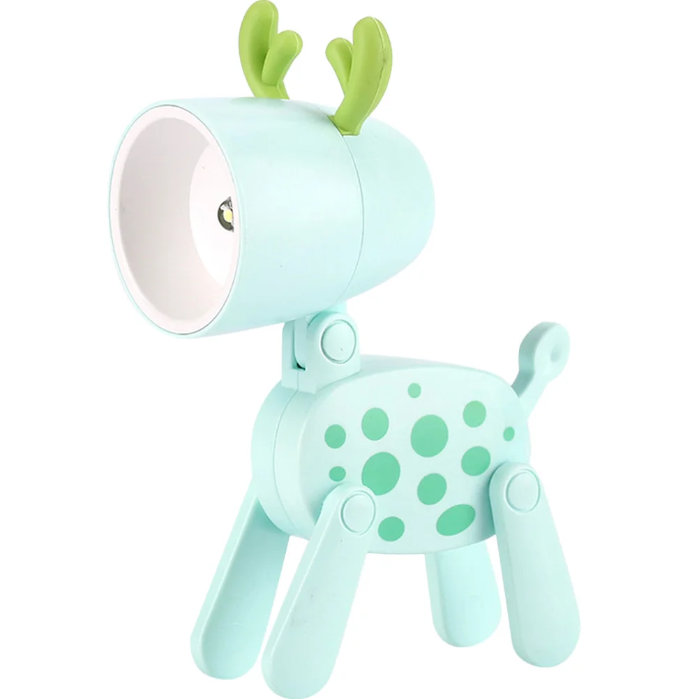 الغزلان ضوء الليل Led مصباح السرير الدافئ لديكور الغرفة الجمالية الكرتون الحيوان ضوء غرفة نوم ضوء الليل