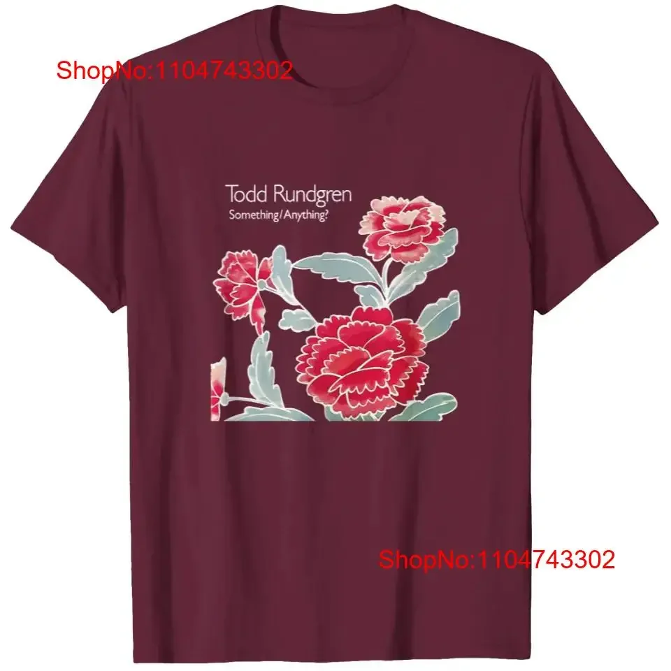 Todd Rundgren algo cualquier cosa camiseta tallas completas S 5XL Multicolor vintage lavado homme suave versátil Top para uso diario
