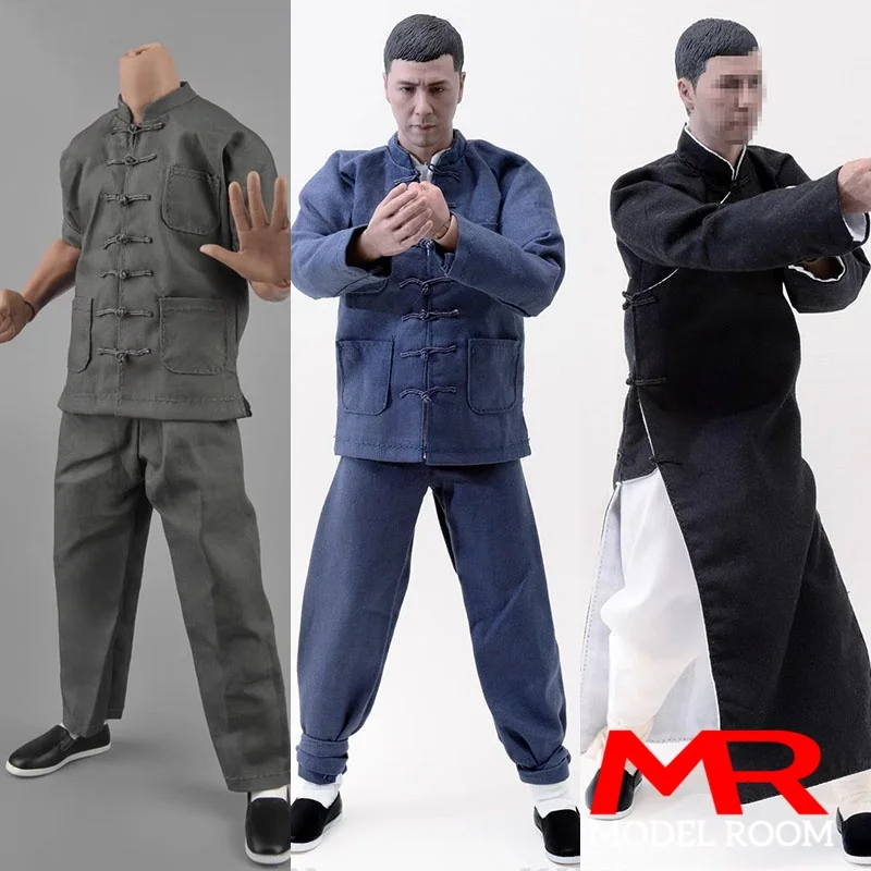ZYTOYS ZY15-14/15 ZY5045 ZY5048 ZY5051 1/6 Männliche Kung Fu Traditionelle Chinesische Kleidung Robe Modell Fit 12'' Soldat Action Figur