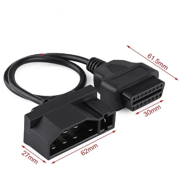 OBDII Connector For Ford OBD 7 Pin OBD1 To OBD2 Convertor Adapter Cable Diagnostic Scanner Auto Diagnostic Connector Adapter