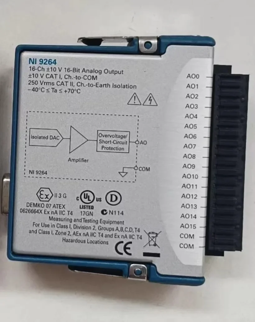 1PC National Instruments NI  9264 Simultaneous Update AO Module for Industrial Control#Xing