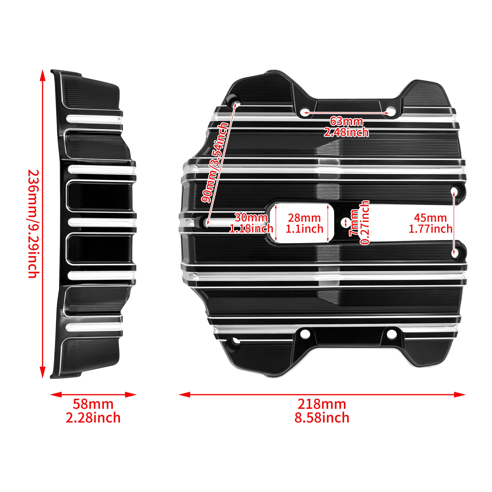 Рисунок 6 - Верхняя крышка для качающегося ящика мотоцикла 2 шт