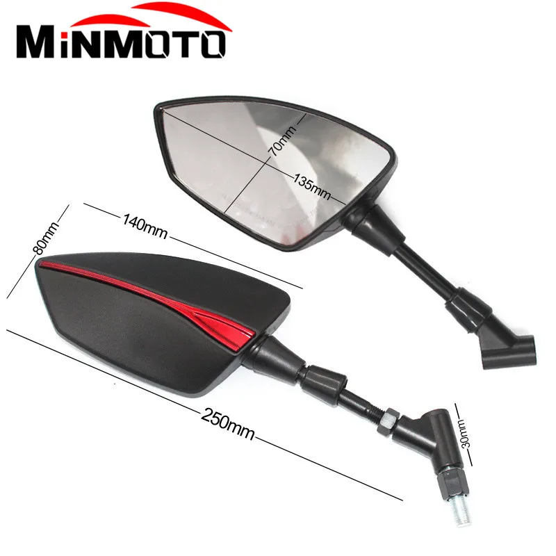 For Zontes 310X 310T 310V 310R ZT310 Zt250 310 V/X/T/R Motorcycle Adjustabale Rearview Rear Mirrors Side Mirror Accessories