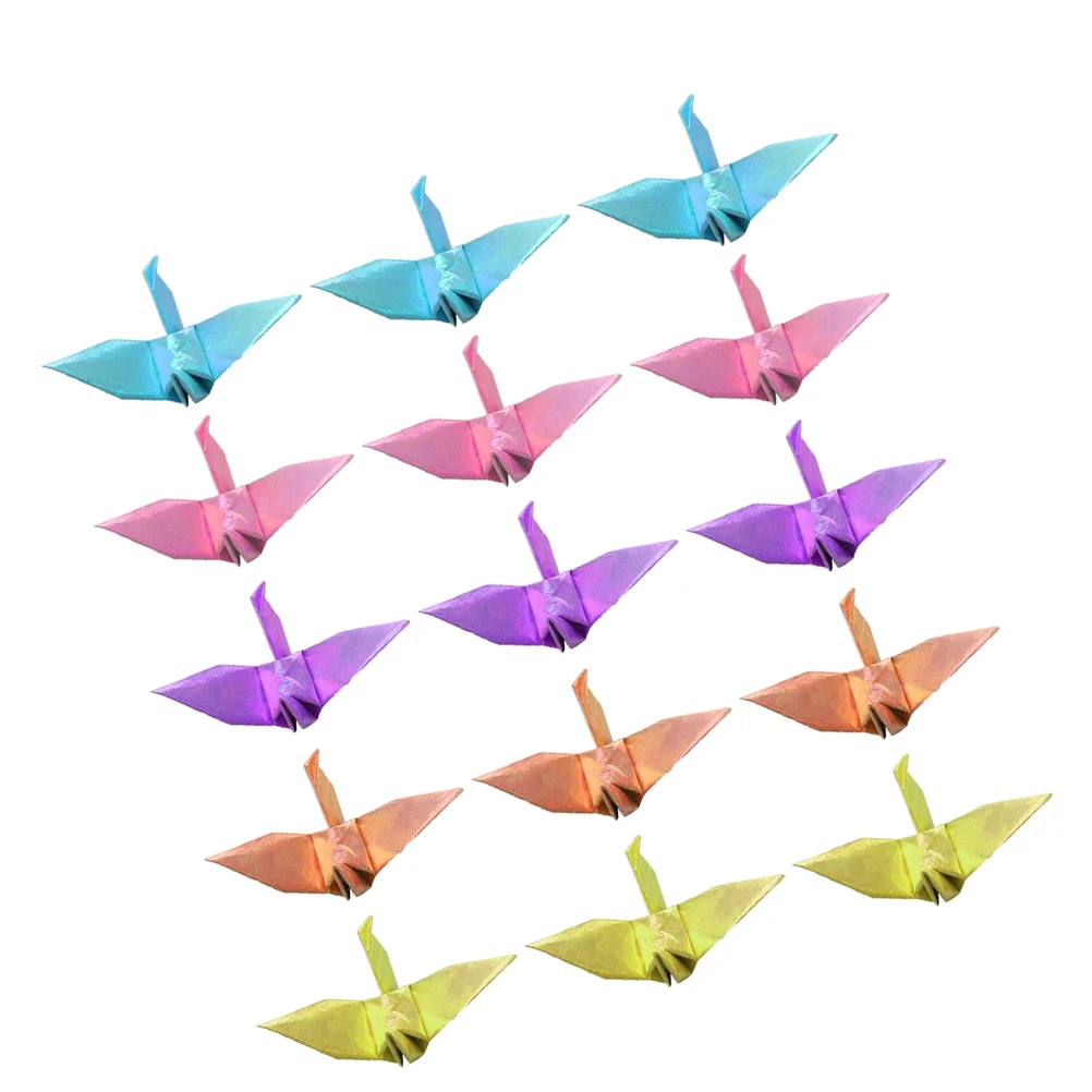 

50pcs Origami Crane Decorations Handmade Paper Crafts Wedding Home Party Valentine Keepsake Intellectual Toys