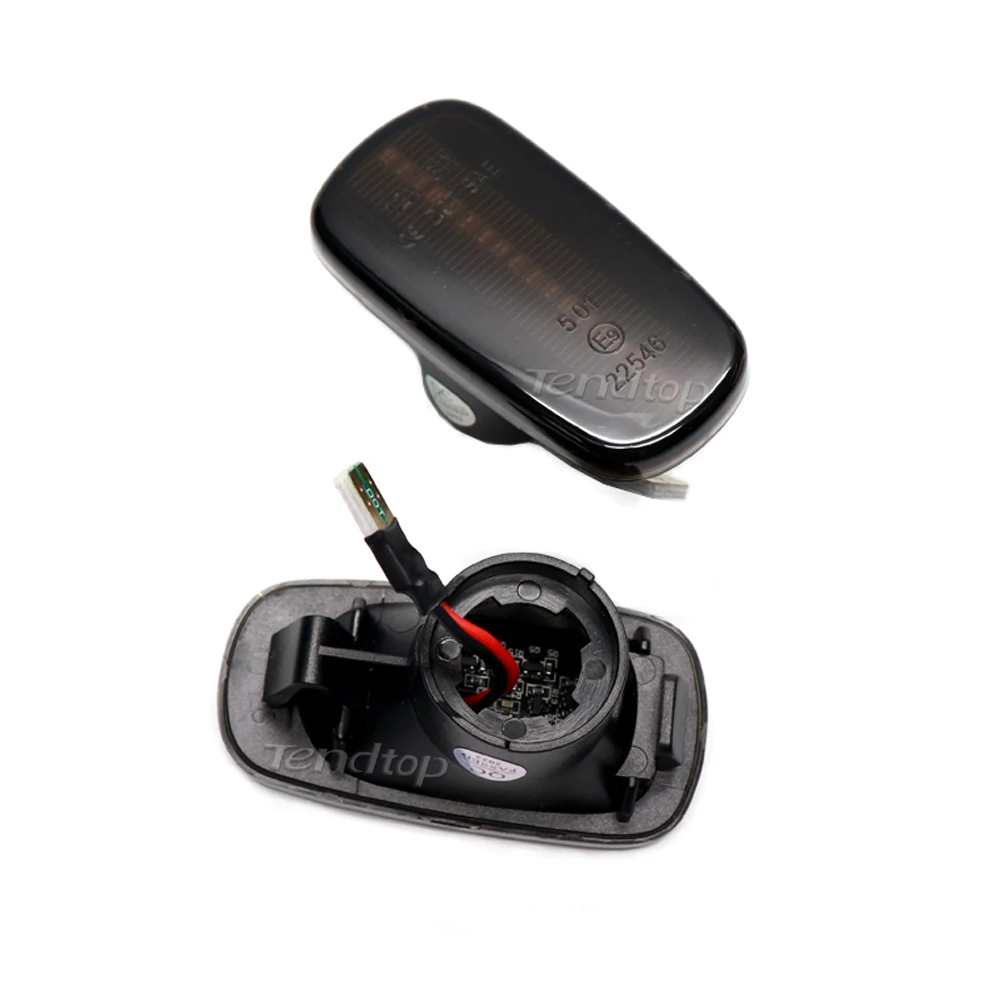 LED Flashing Dynamic Side Marker Light Turn Signal Lamp For Toyota Prius Kluger Wish RAV4 Altezza Crown Land Cruiser Isis Lexus