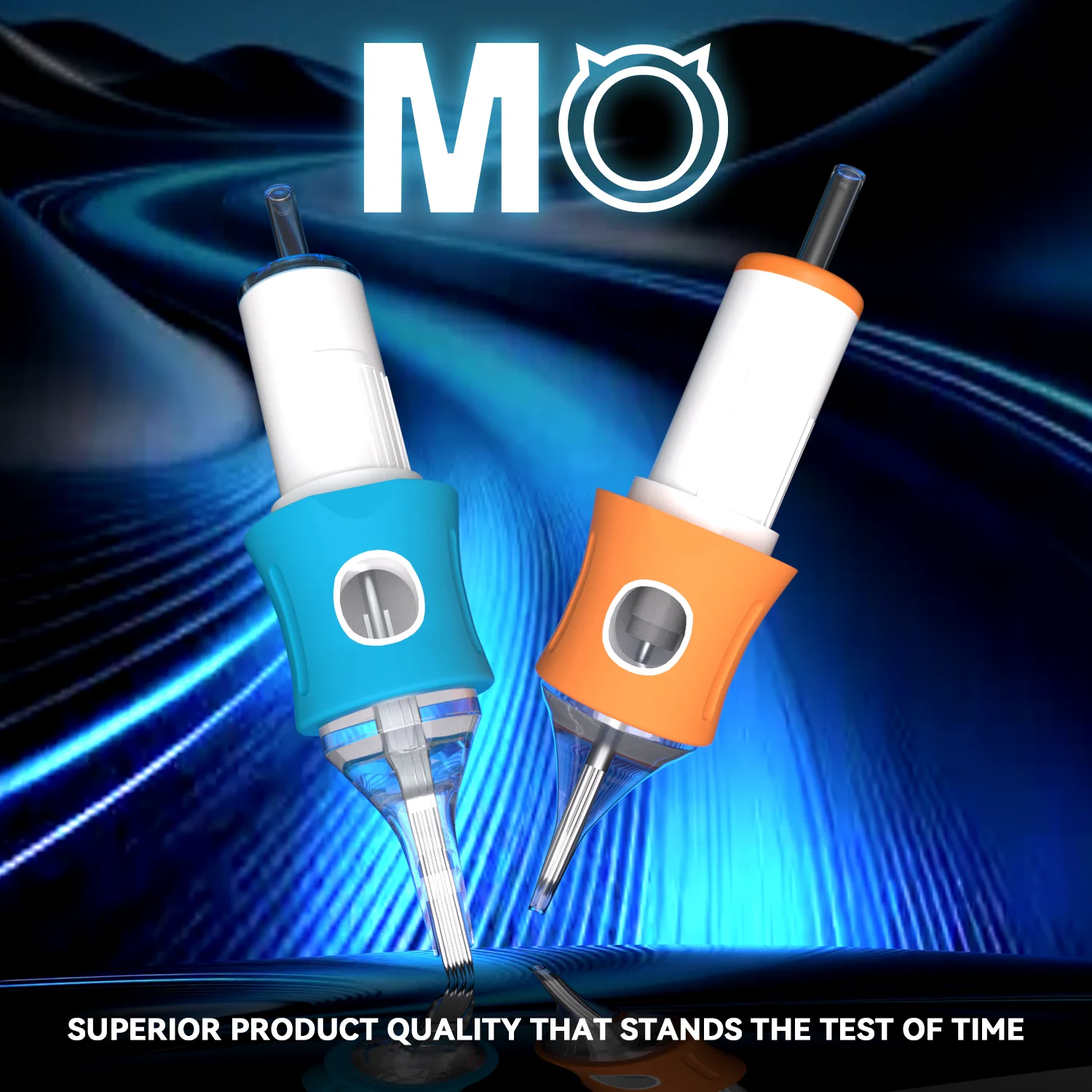 Tattoo Cartridge MO Generation Two 20Pcs Curved Magnum Disposable Semi-Permanent Professional Safety Makeup Needle for TattooArt