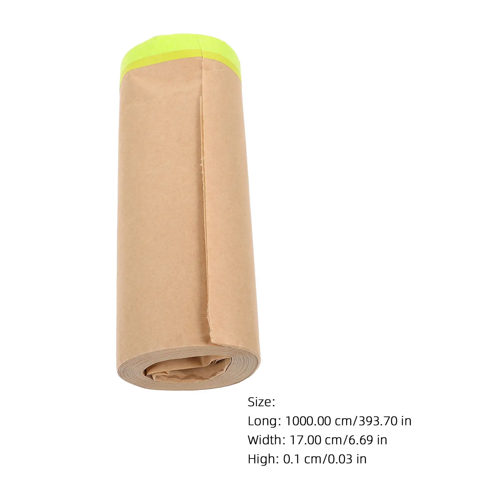 Roll Painting Dust Furniture Cover Film Masking Halloween Christmas New Year Floor Paper Kraft