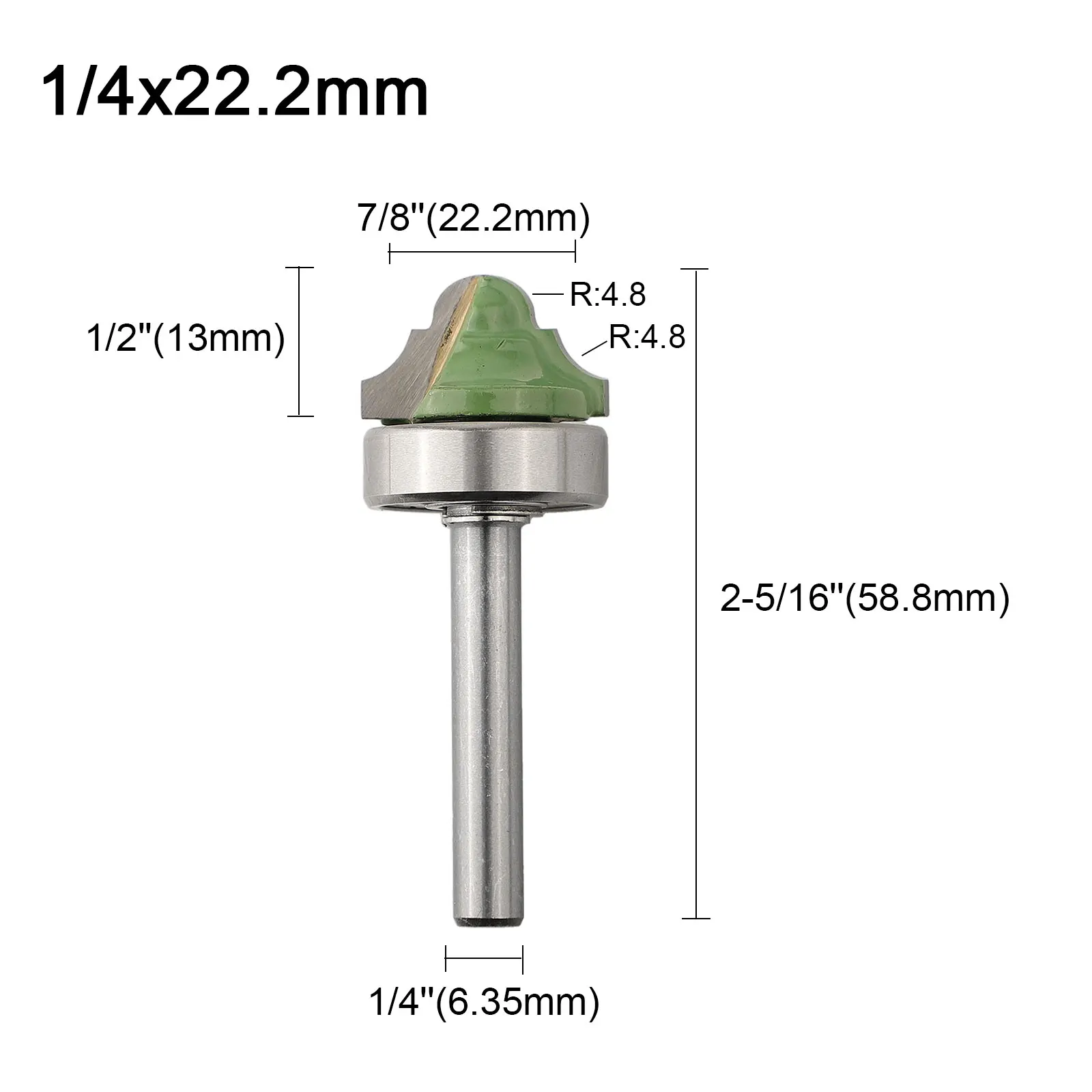 A Reliable Solution in the Form of a Precision Made Router Bit With an Optimal Diameter of 6 35 mm For All Your Needs