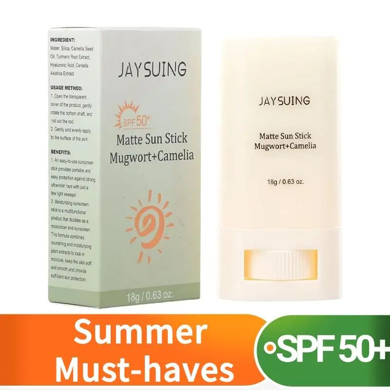 Facial Sunscreen Cream Stick SPF 50+ UV Protective Anti Oxidant Sun Block Isolation Cream For Body Skin Care Cosmetics