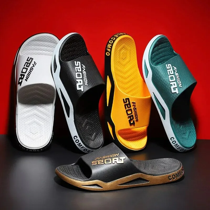 New Slippers Men Summer Sports Outdoor Non-Slip Couples Home Bathroom Sandals And Slippers Women Ciabatte Uomo Flip Flop