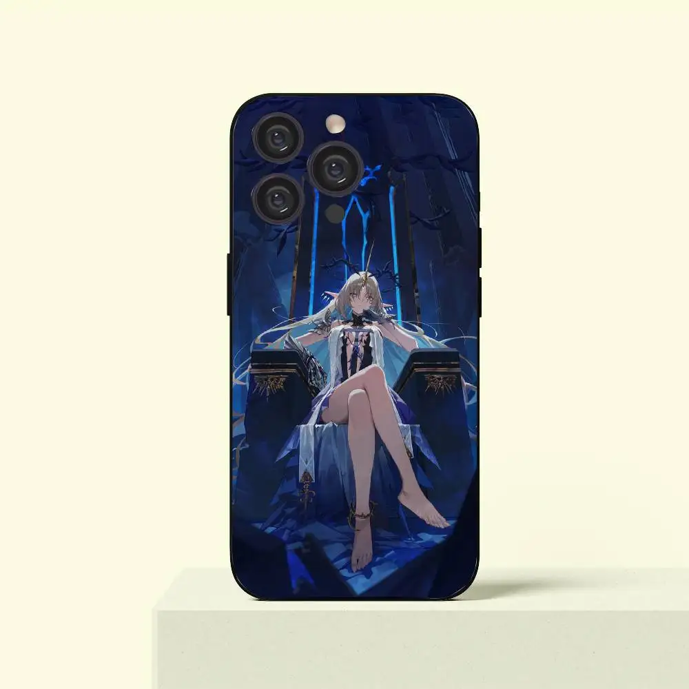 

Cartethyia Phone Case For IPhone 16 16e Plus Pro MAX15 14 13 12 11 XSmax Soft Black Case