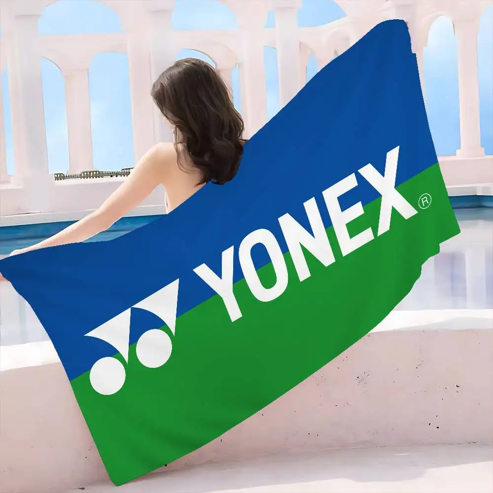 famous Y-Yonex Sports equipment brands Anime Beach Swimming Towel Soft Absorbent Washcloth Children's Gifts forTravel Camping