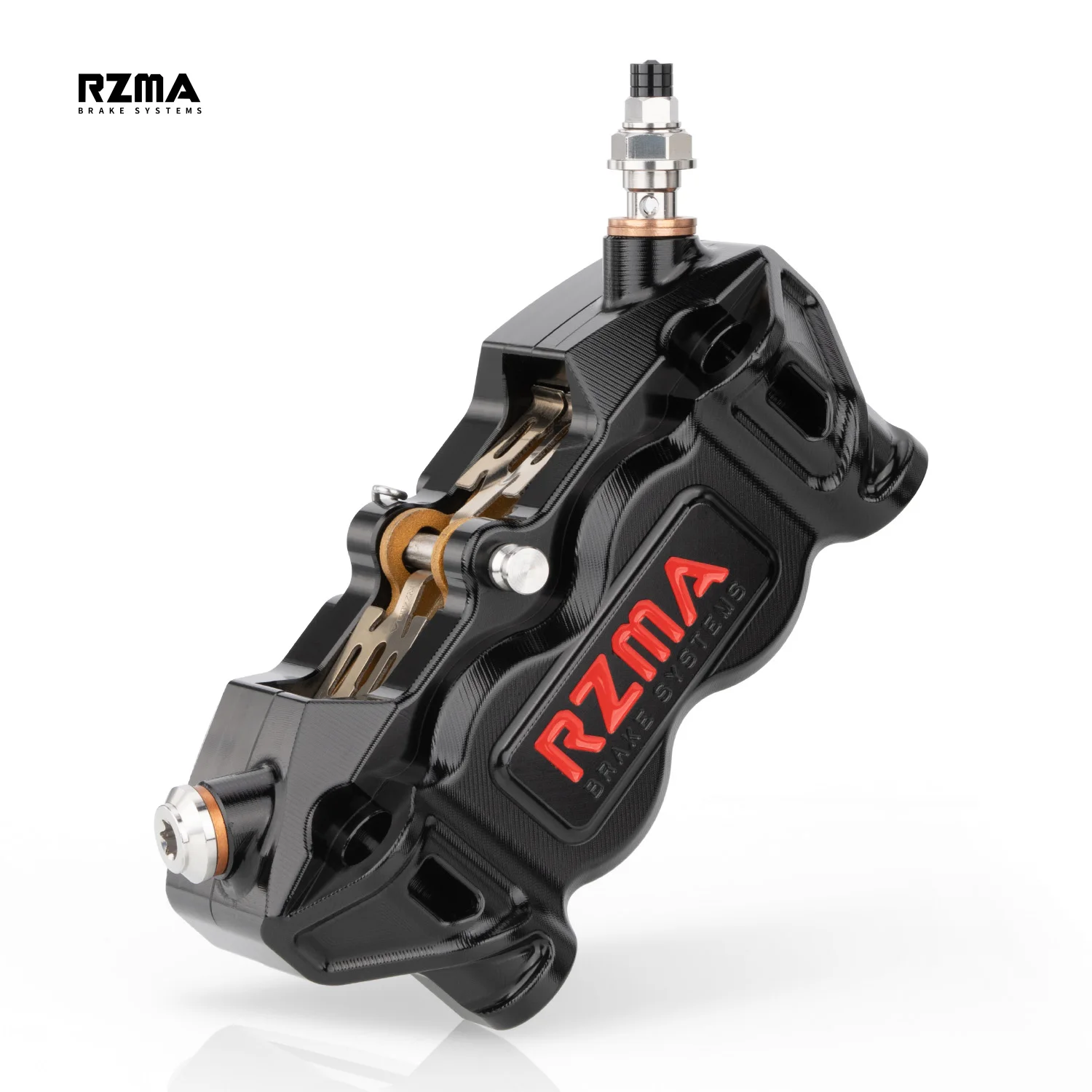 CNC Aluminum Radial Caliper 100mm Mounting for High Performance Braking