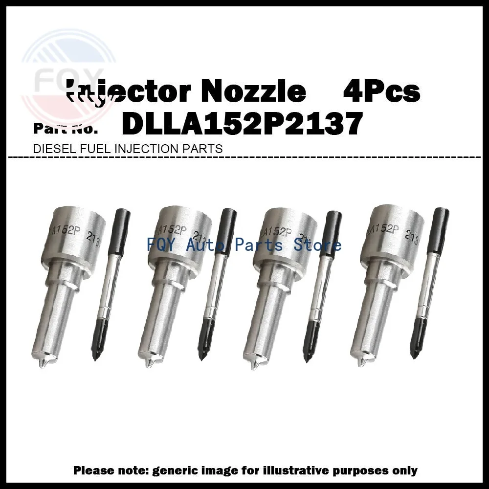 

4X For Peugeot Citroen 1.6HDi 9687069280 High Quality Diesel Injector Nozzle Tip DLLA152P2137