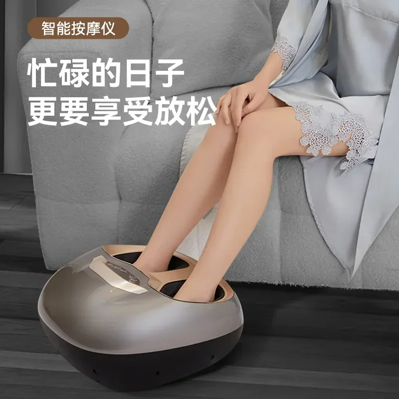 Household multi-functional foot therapy machine, foot massager, fully wrapped airbag hot compress