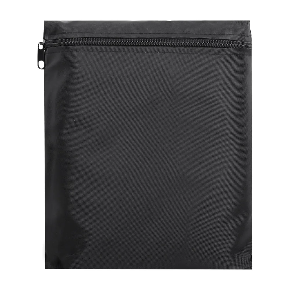 

Oxford Cloth Outdoor Table Cover Dust-Proof Waterproof Patio Furniture Covers Black Heavy Duty
