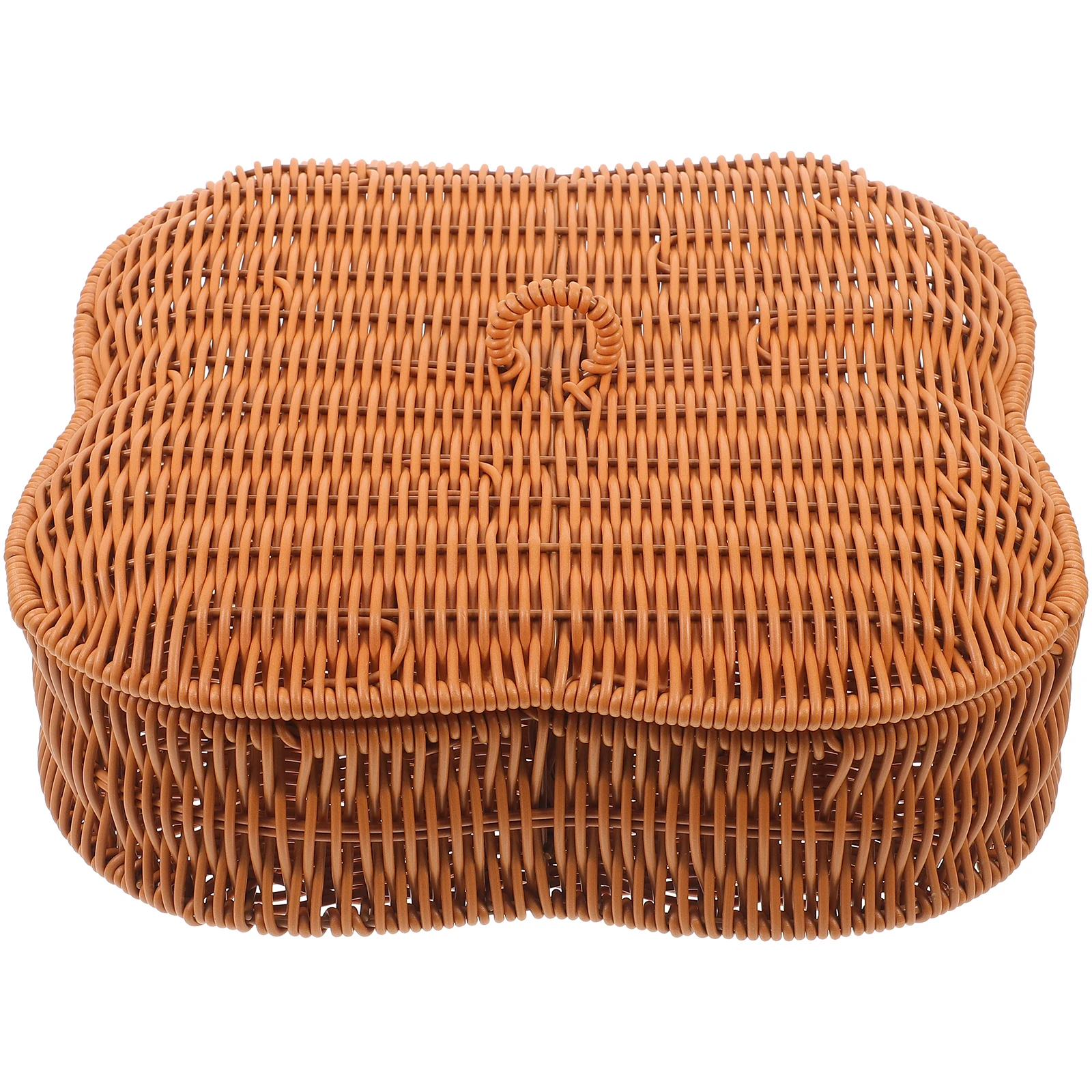 

Woven Fruit Pot Nut Basket to Weave Bowl for Kitchen Counter Wicker Storage