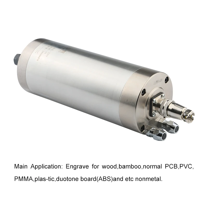 Water-cooled Spindle 1.5kw 24000r Spindle For Woodworking Engraving Machine