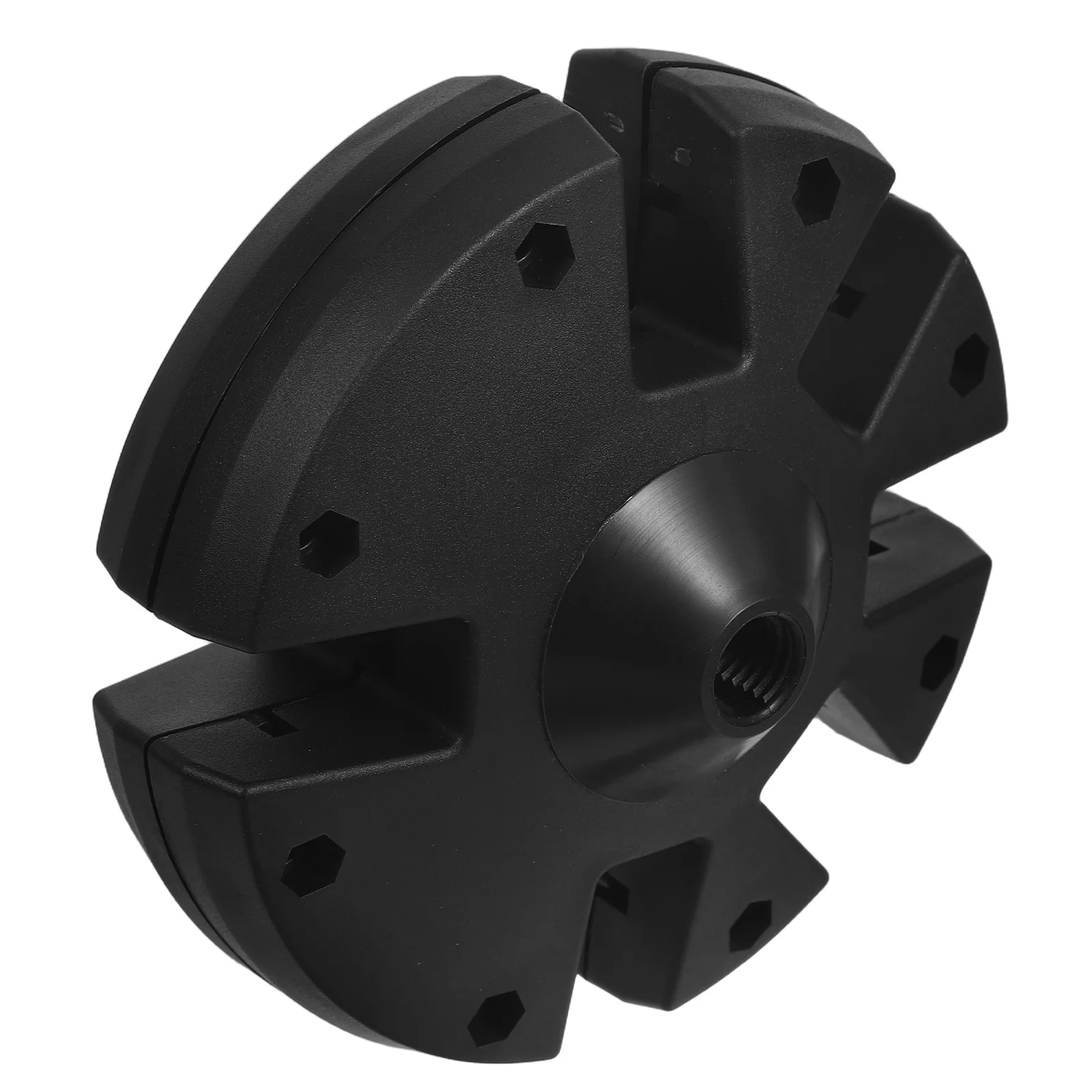 

Plastic Umbrella Canopy Hub for Outdoor Patio Sunshade Sturdy Wind-Resistant Replacement Part Adjustable Handrail Mount Beach