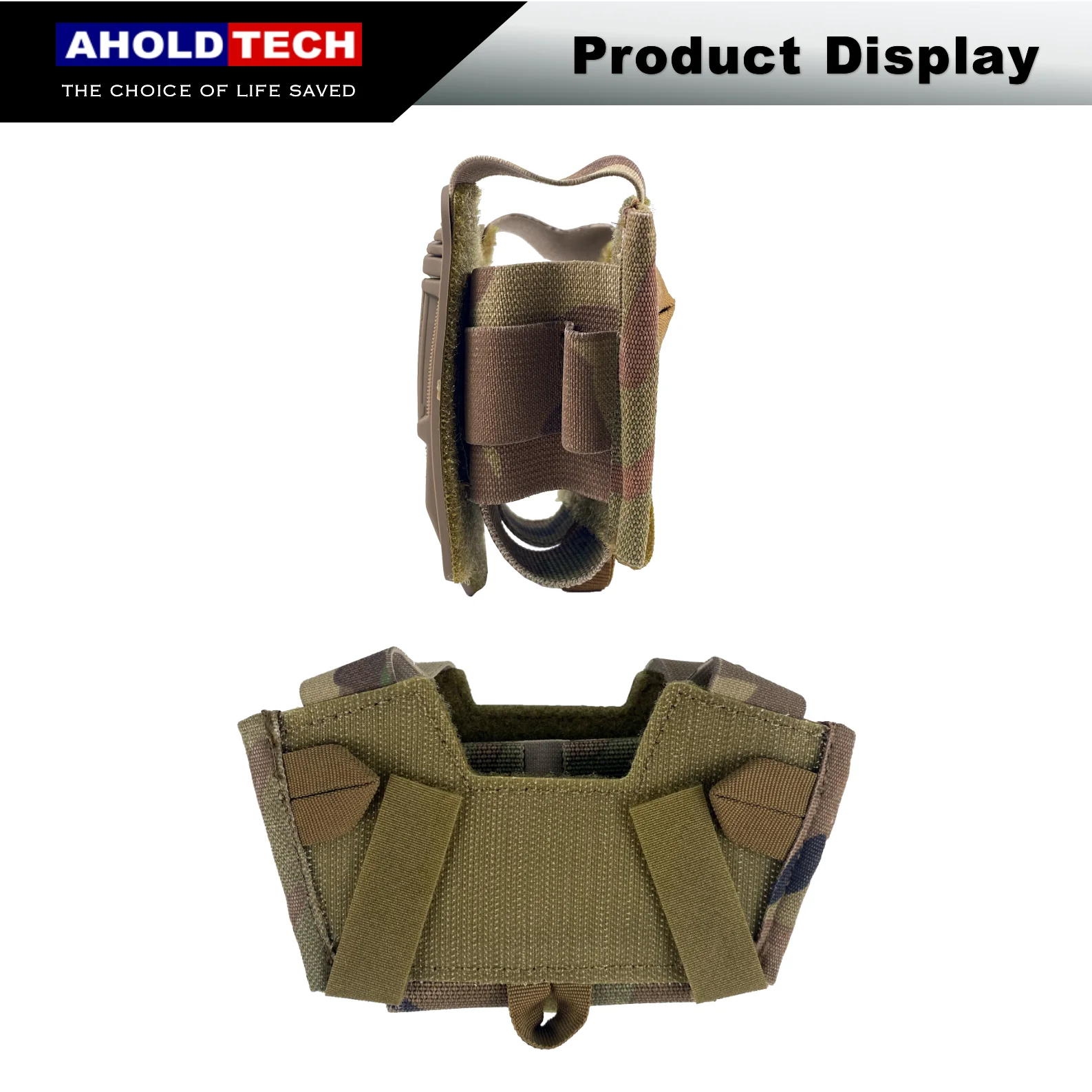 Aholdtech tas Counterweight kotak penyimpanan helm taktis kantong baterai untuk Aksesori helm Airsoft