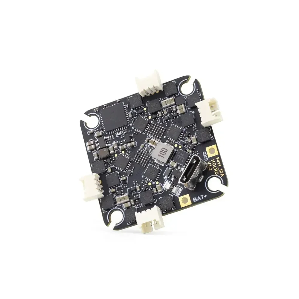 SPECTER F411 12A AIO Flight Controller HGLRC, 2S-4S FPV All-in-One Board with 5.8G VTX & ExpressLRS Receiver