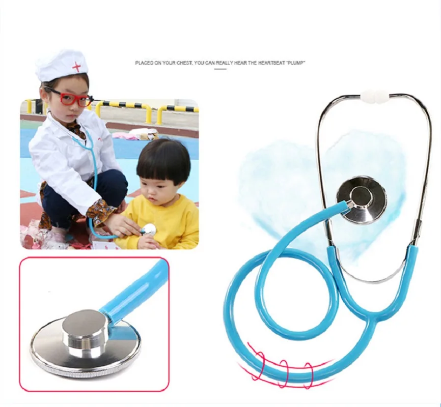 Montessori Educacional Wooden Doctor Toy Set para Crianças, Role Pretend Play, Medicina, Enfermeira, Hospital, Simulação