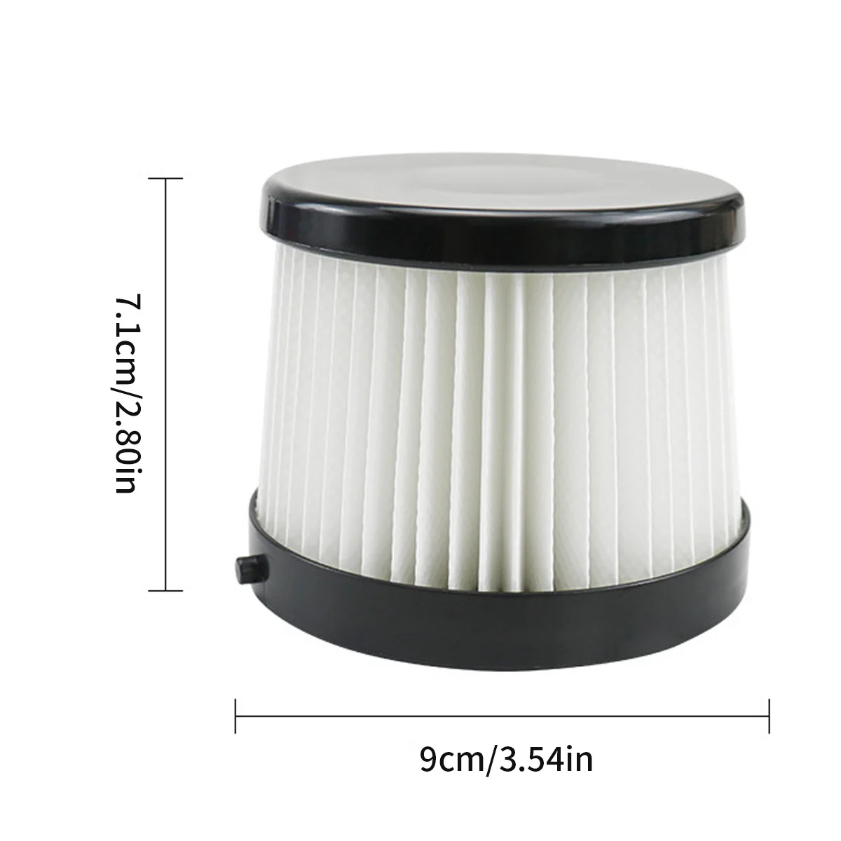DCV501HB DCV5011H Replacement HEPA Filter For DEWALT 20V Cordless Handheld Vacuum Cleaner, Washable Reusable Filter Accessories image 3